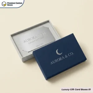 Luxury Gift Card Boxes With Logo