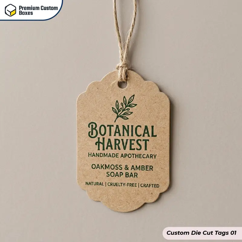 Custom Die Cut Tags