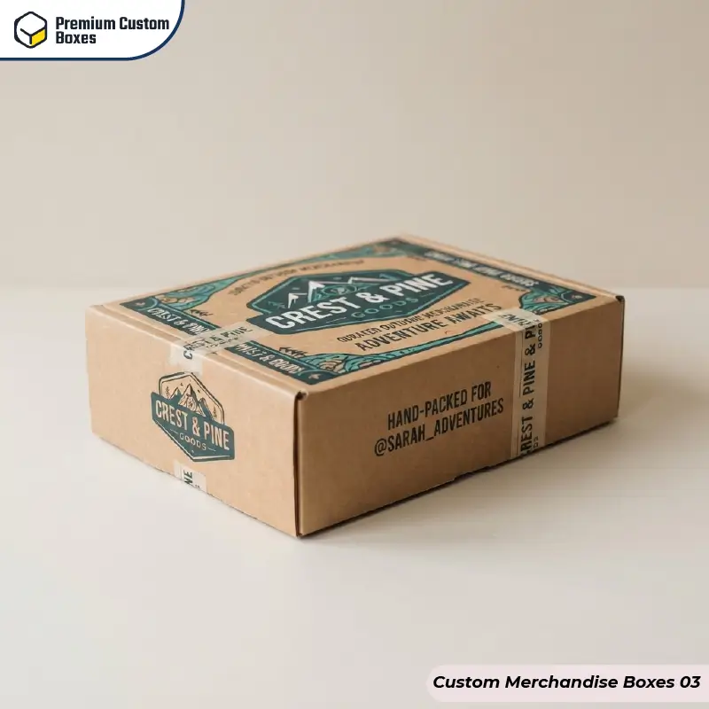 Custom Merchandise Boxes