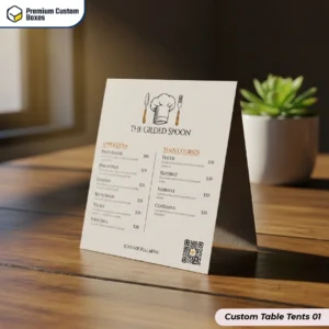 Custom Table Tents