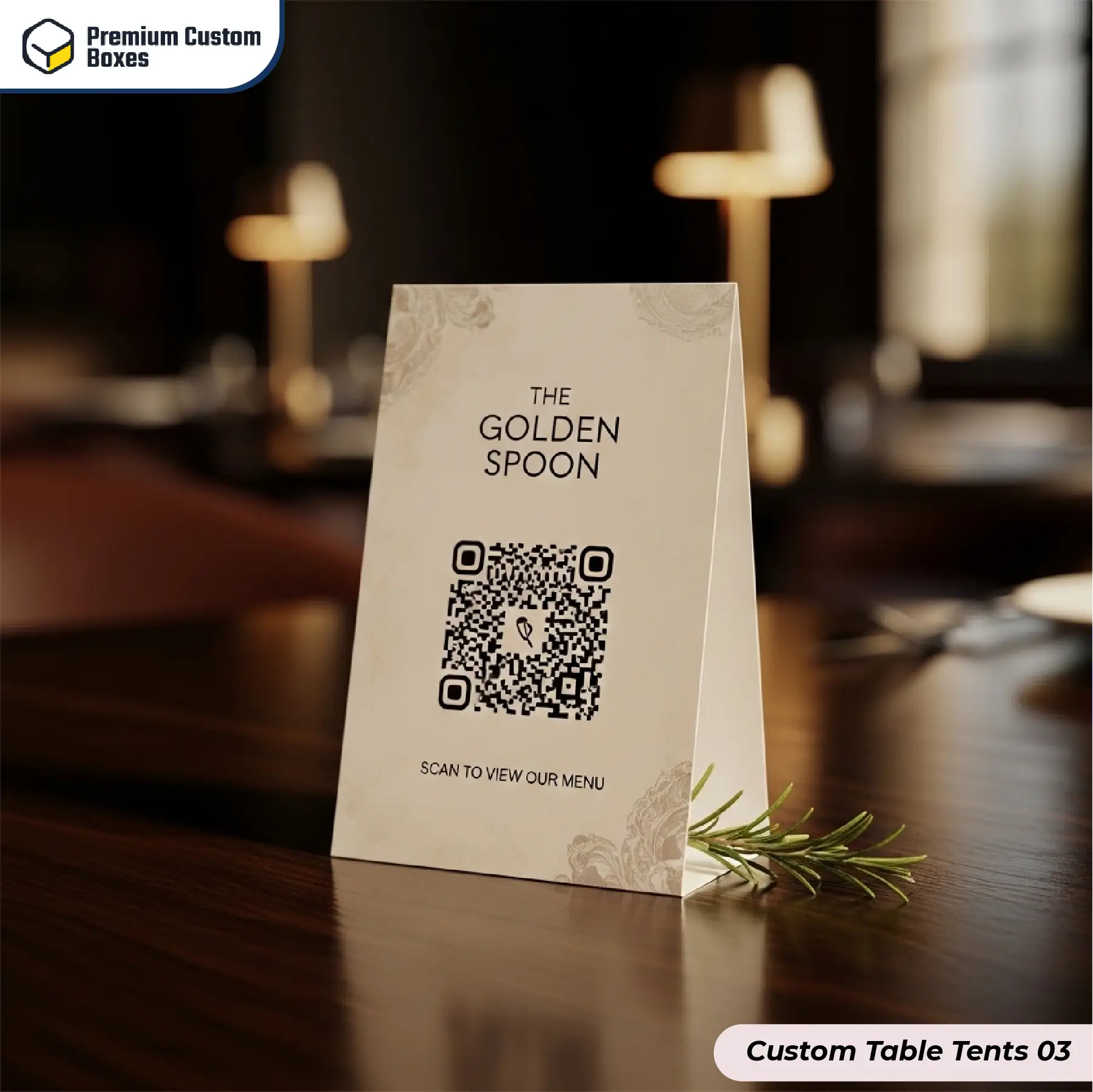 Custom Table Tents