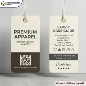 Custom Clothing Hang Tags
