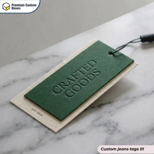 Custom Jeans Tags With Logo