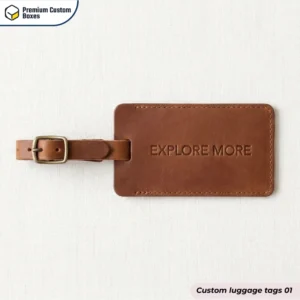 Custom Printed luggage tags Wholesale