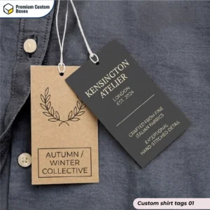 Custom shirt tags wholesale