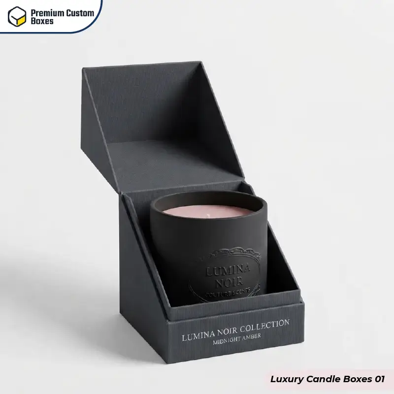 Custom Luxury Candle Boxes