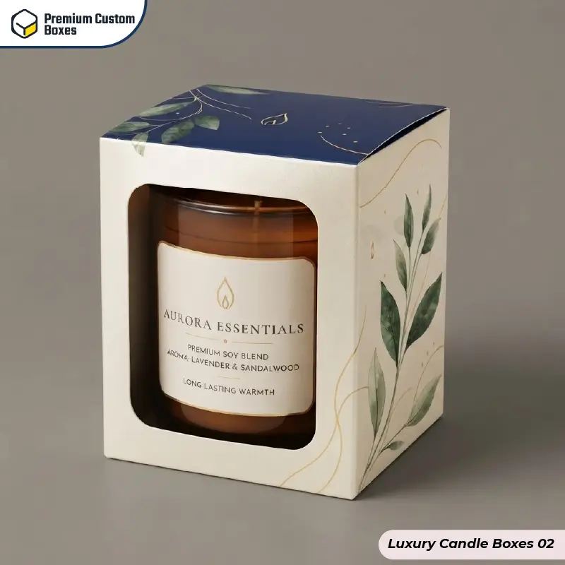 Custom Luxury Candle Boxes