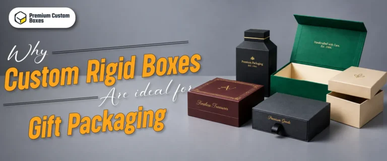 Why Custom Rigid Boxes Are Ideal For Gift Packaging