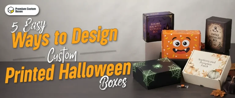 5 Ways To Design Custom Printed Halloween Boxes