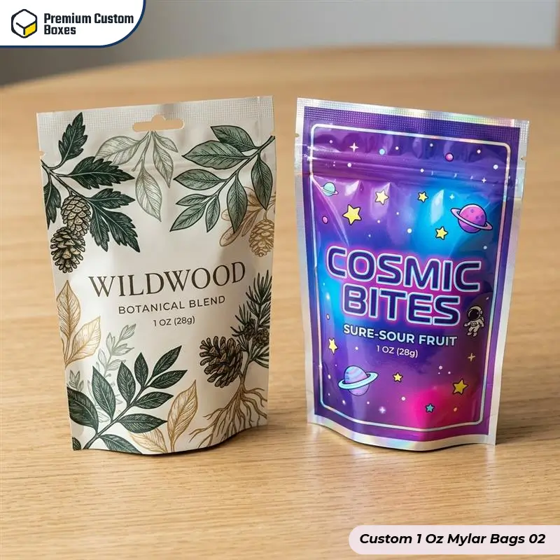 Custom 1 Oz Mylar Bags