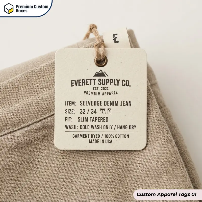 Custom Apparel Tags