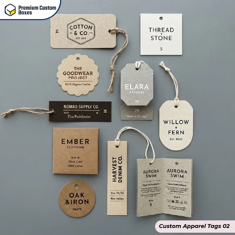 Custom Apparel Tags