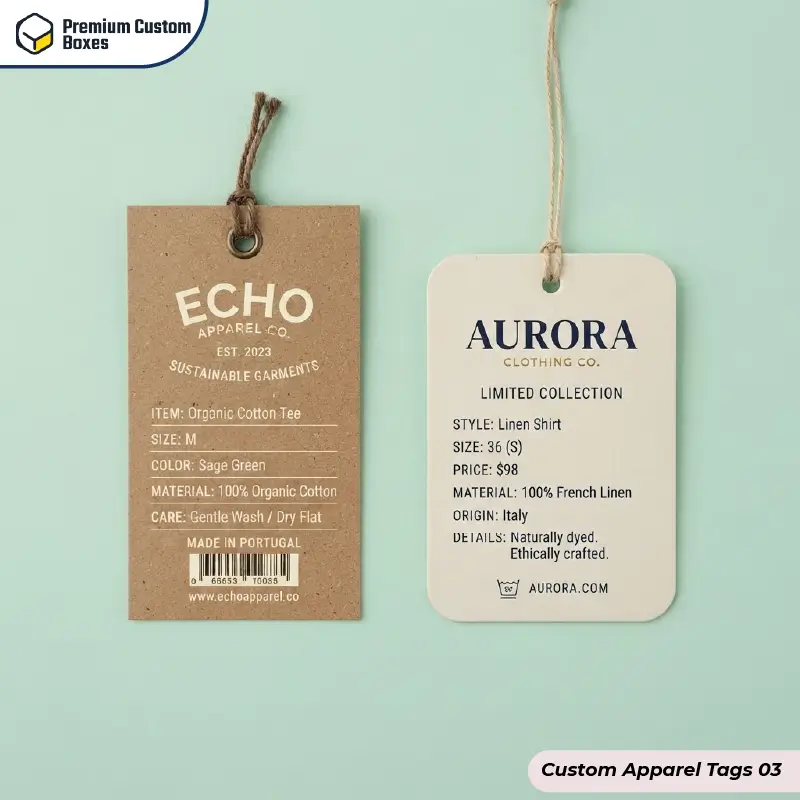 Custom Apparel Tags