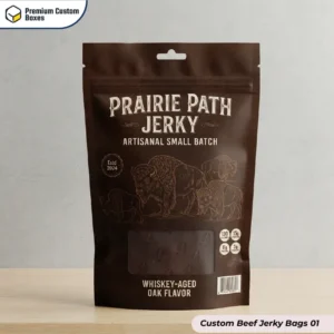 Custom Printed Beef Jerky Bags