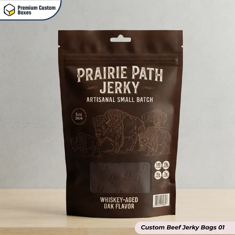 Custom Beef Jerky Bags