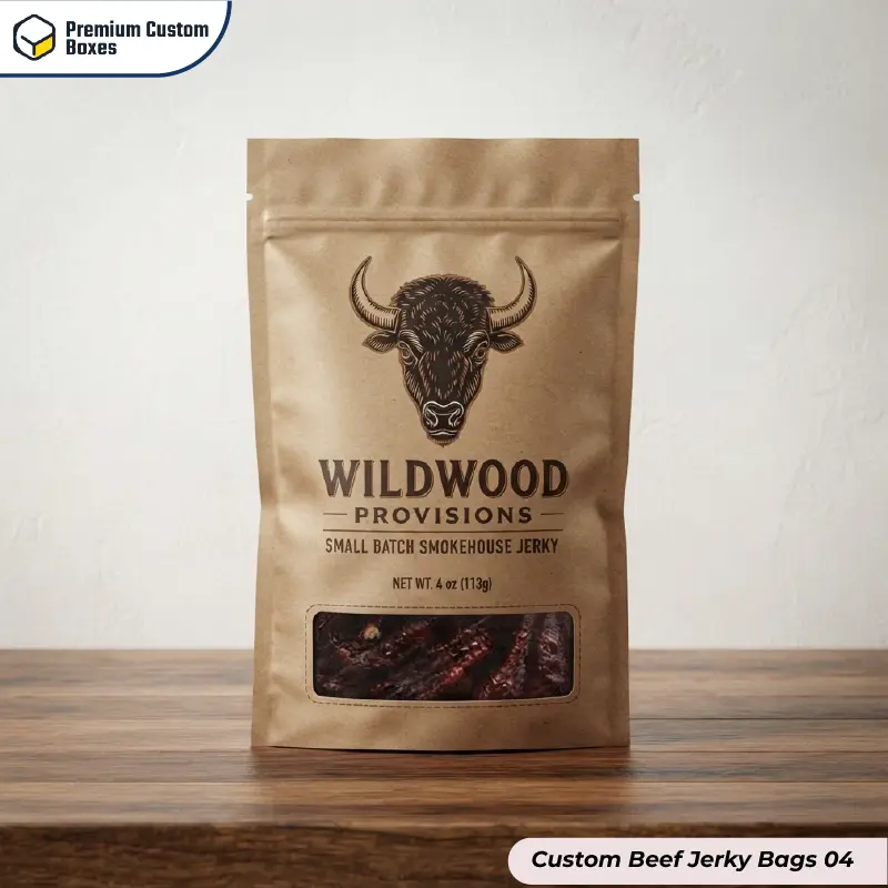 Custom Beef Jerky Bags