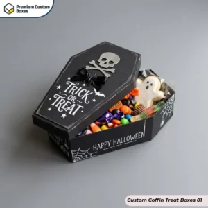 Custom Coffin Treat Boxes Wholesale