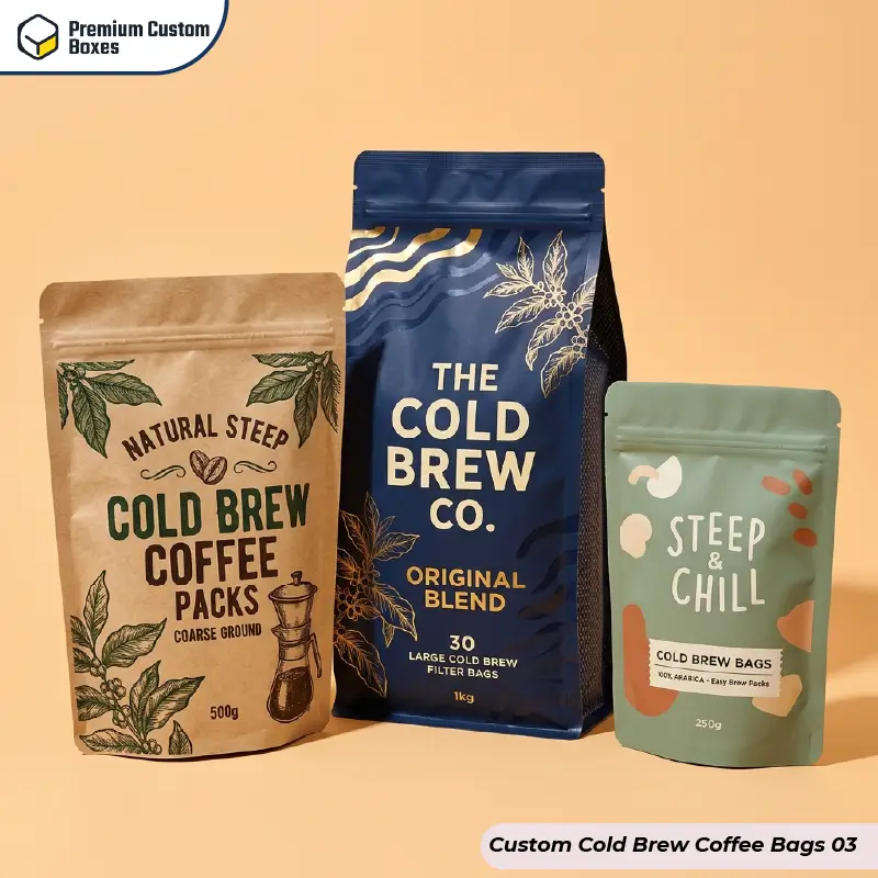 Custom Cold Brew Coffee Bags