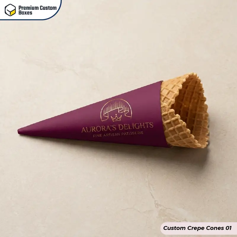 Custom Crepe Cones
