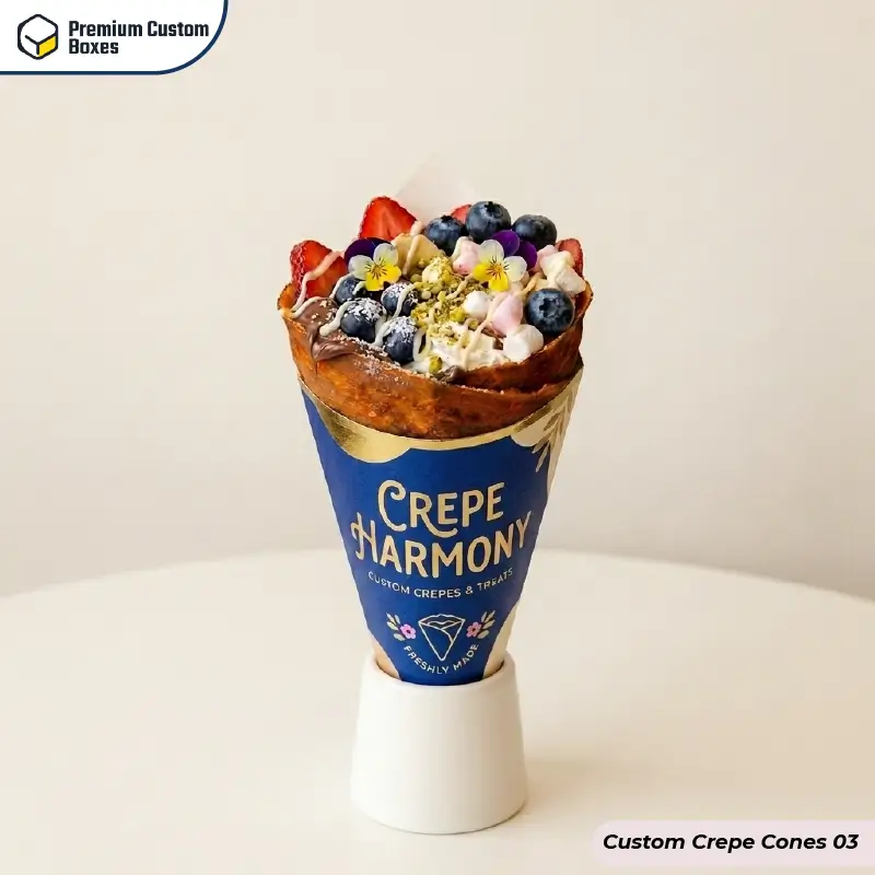 Custom Crepe Cones