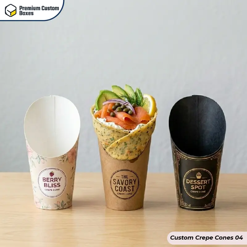 Custom Crepe Cones