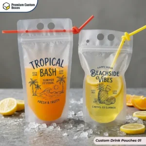 Customized Drink Pouches