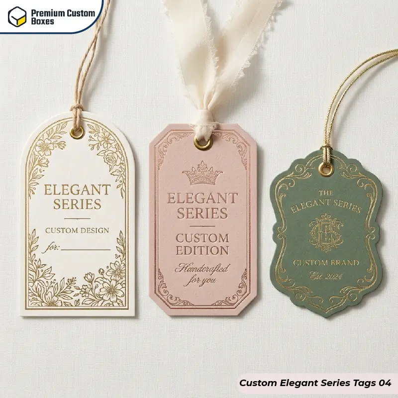 Custom Elegant Series Tags