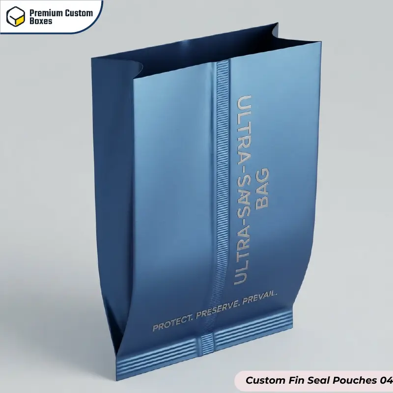 Custom Fin Seal Pouches