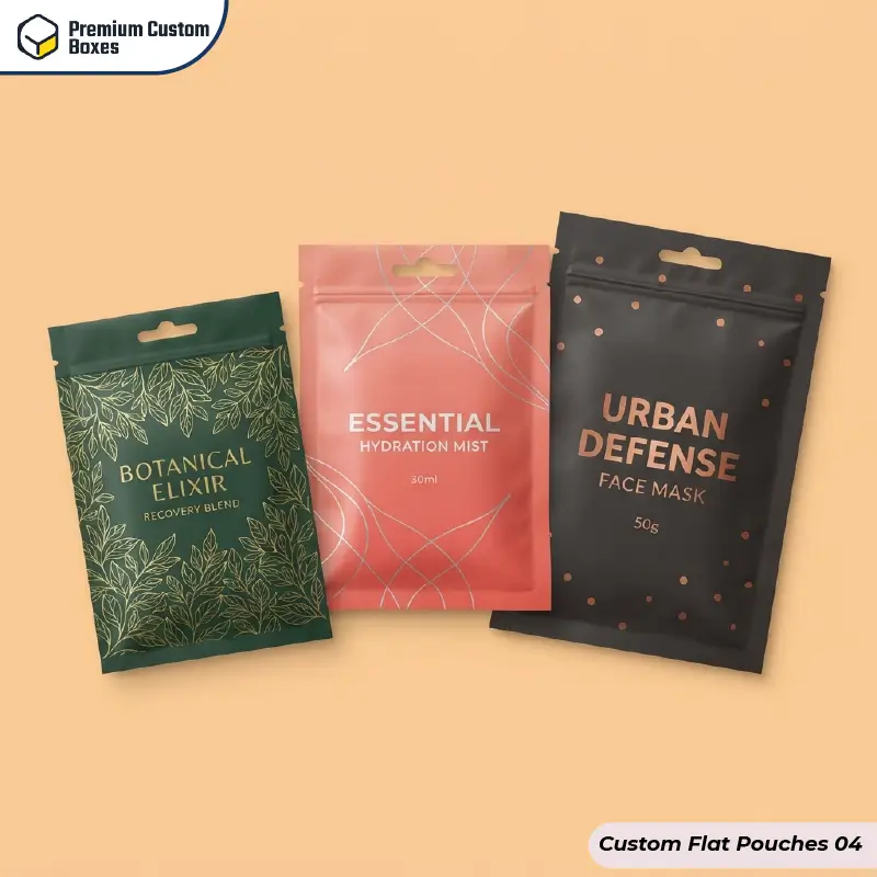 Custom Flat Pouches