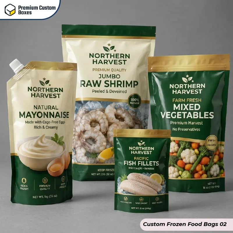 Custom Frozen Food Bags