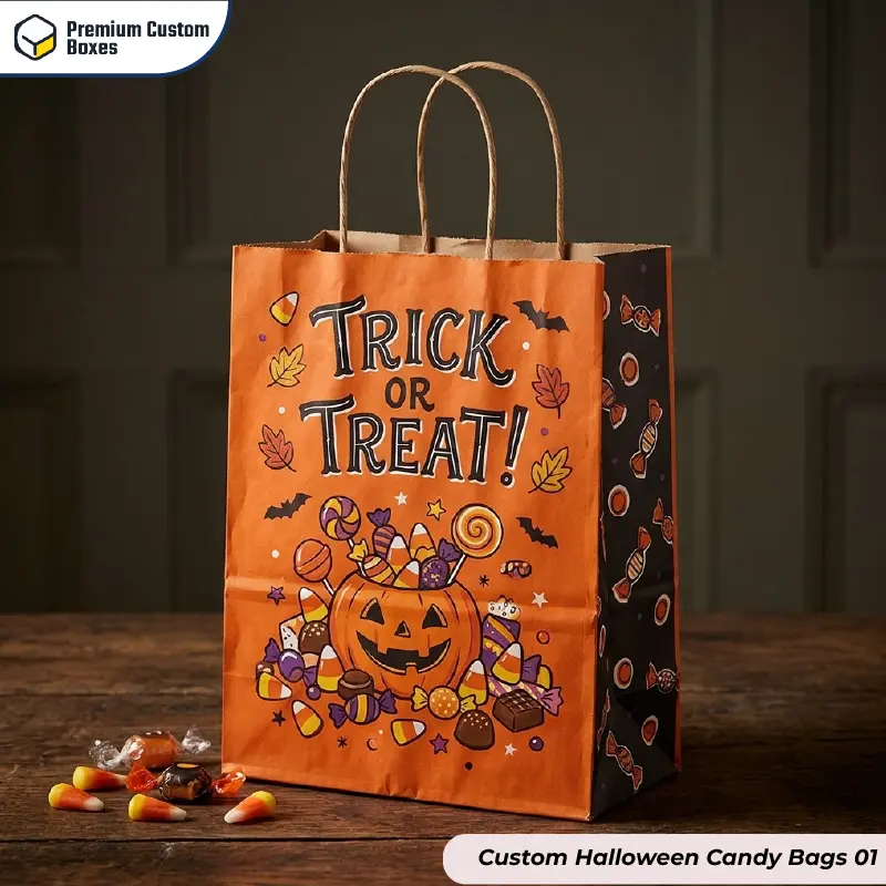 Custom Halloween Candy Bags