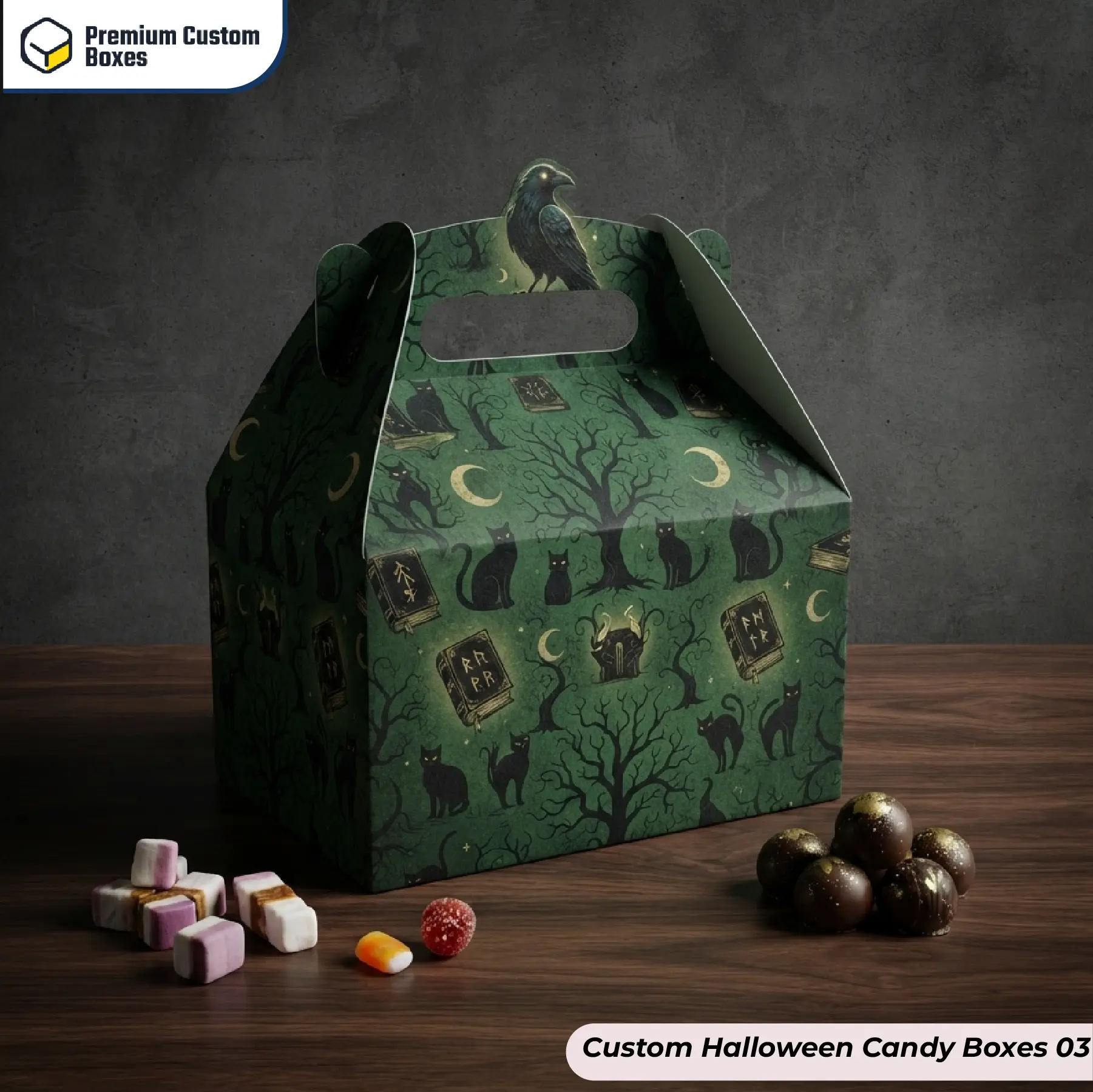 Custom Halloween Candy Boxes