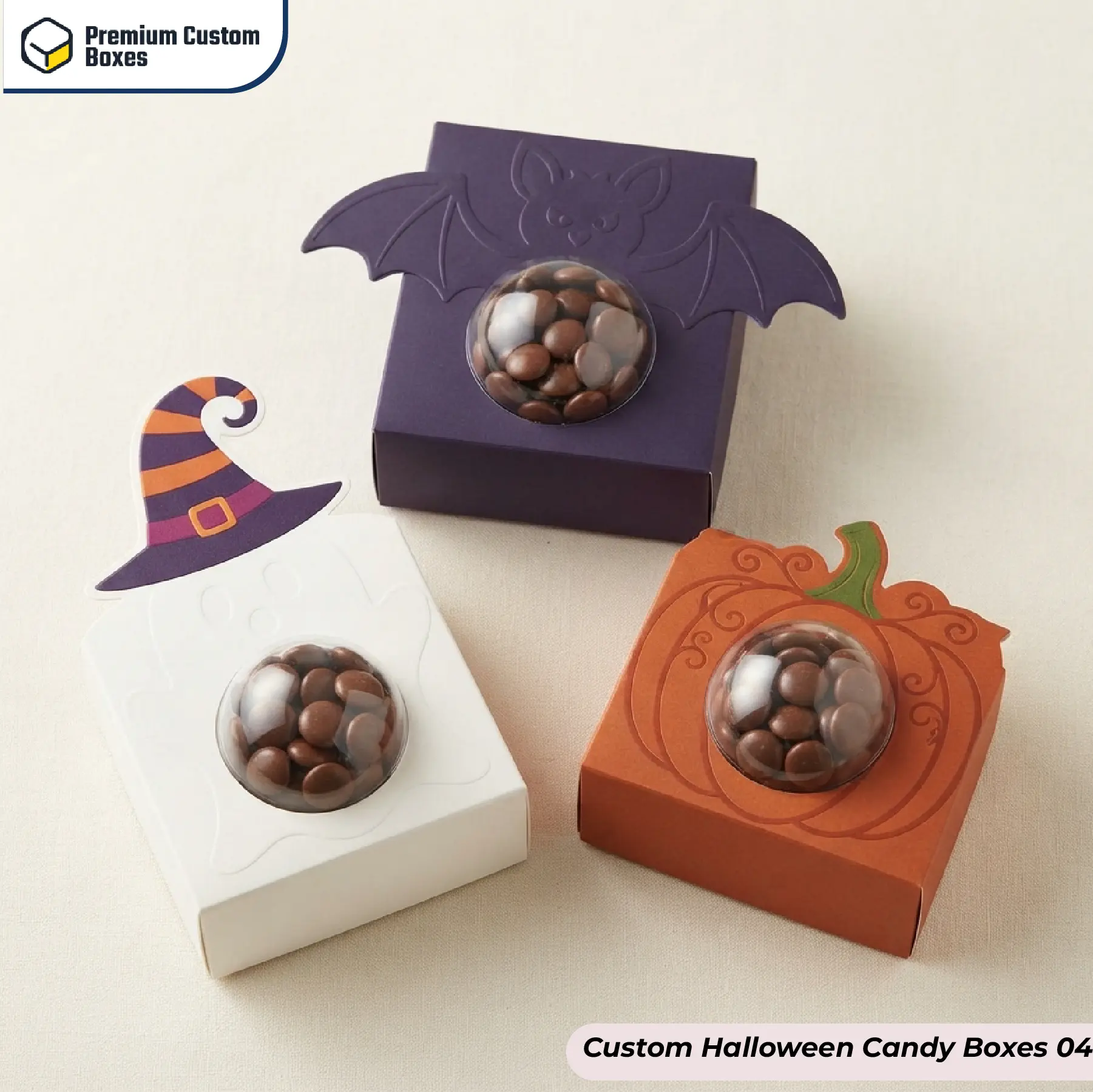 Custom Halloween Candy Boxes