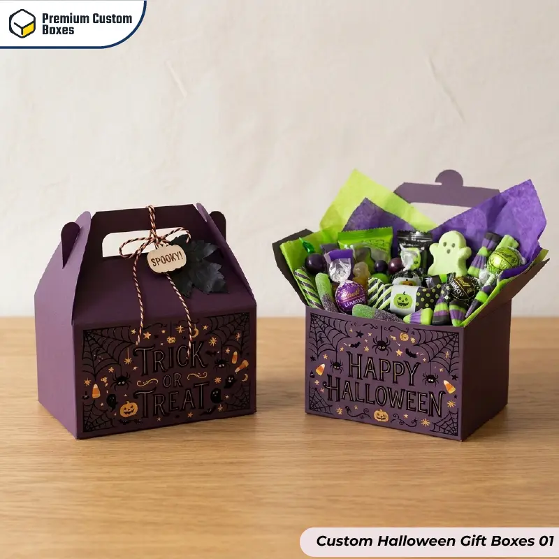 Custom Halloween Gift Boxes