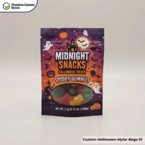 Custom Halloween Mylar Bags