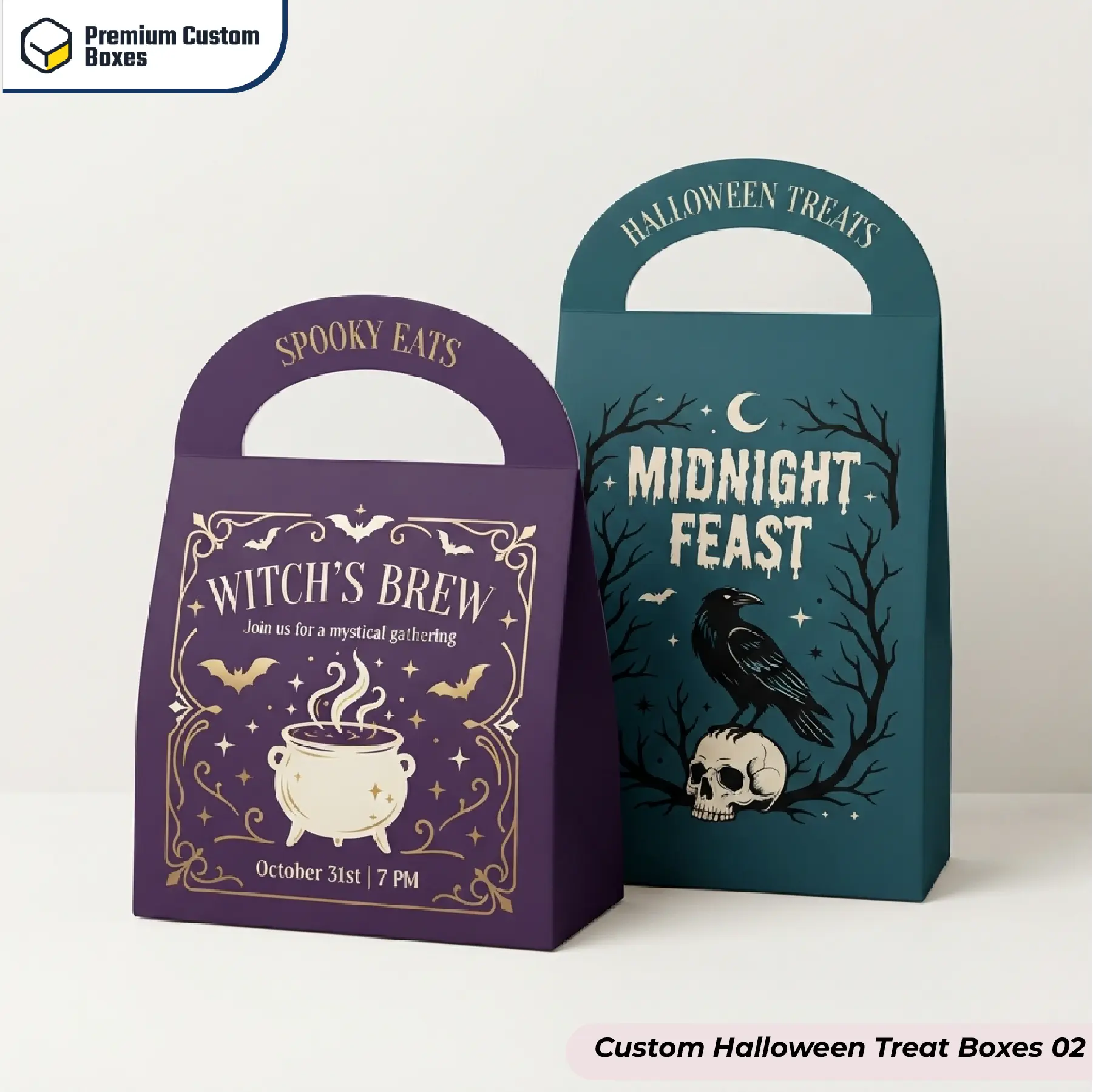 Custom Halloween Treat Boxes
