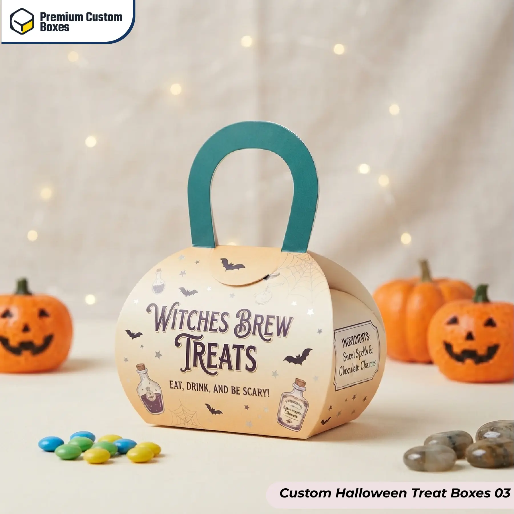 Custom Halloween Treat Boxes