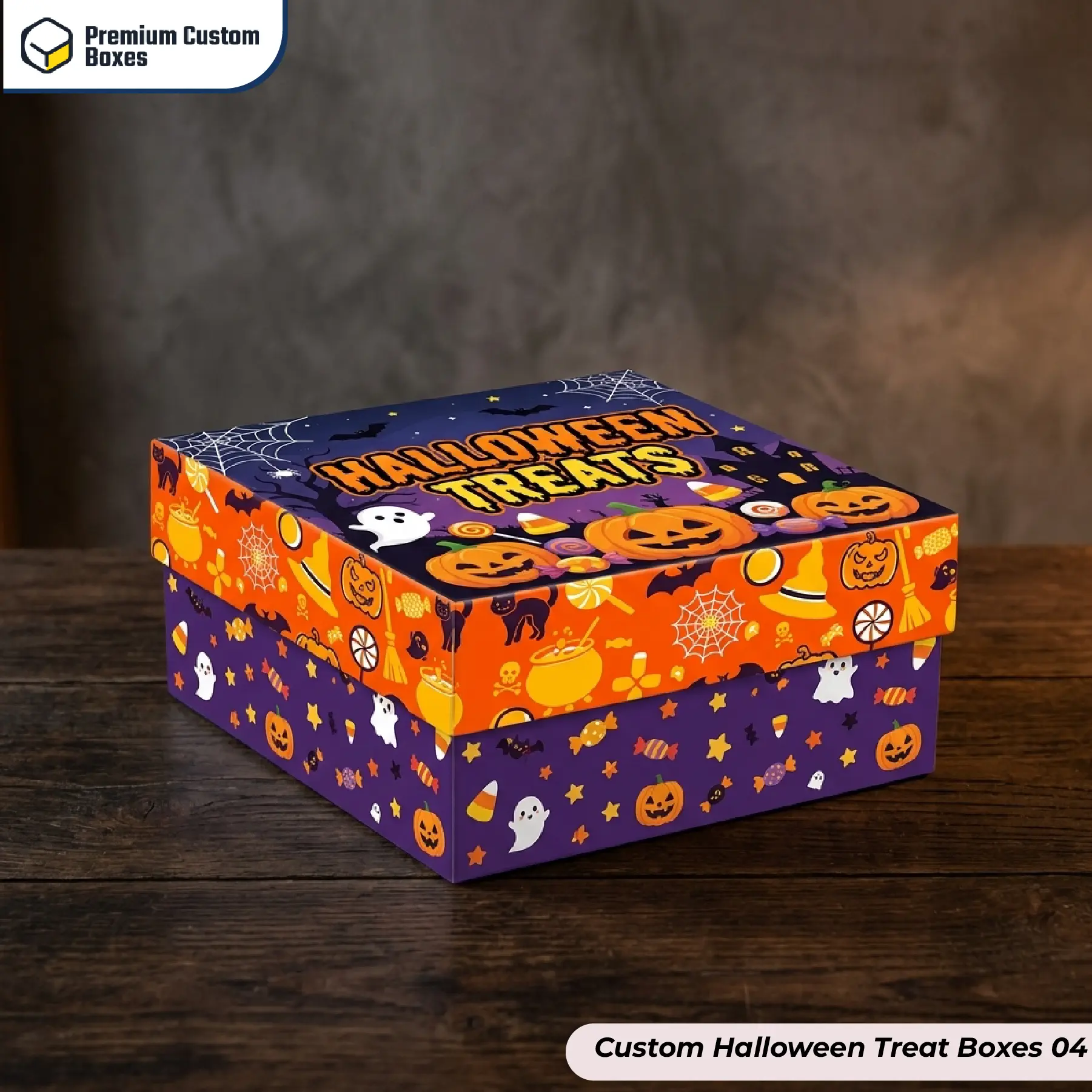 Custom Halloween Treat Boxes