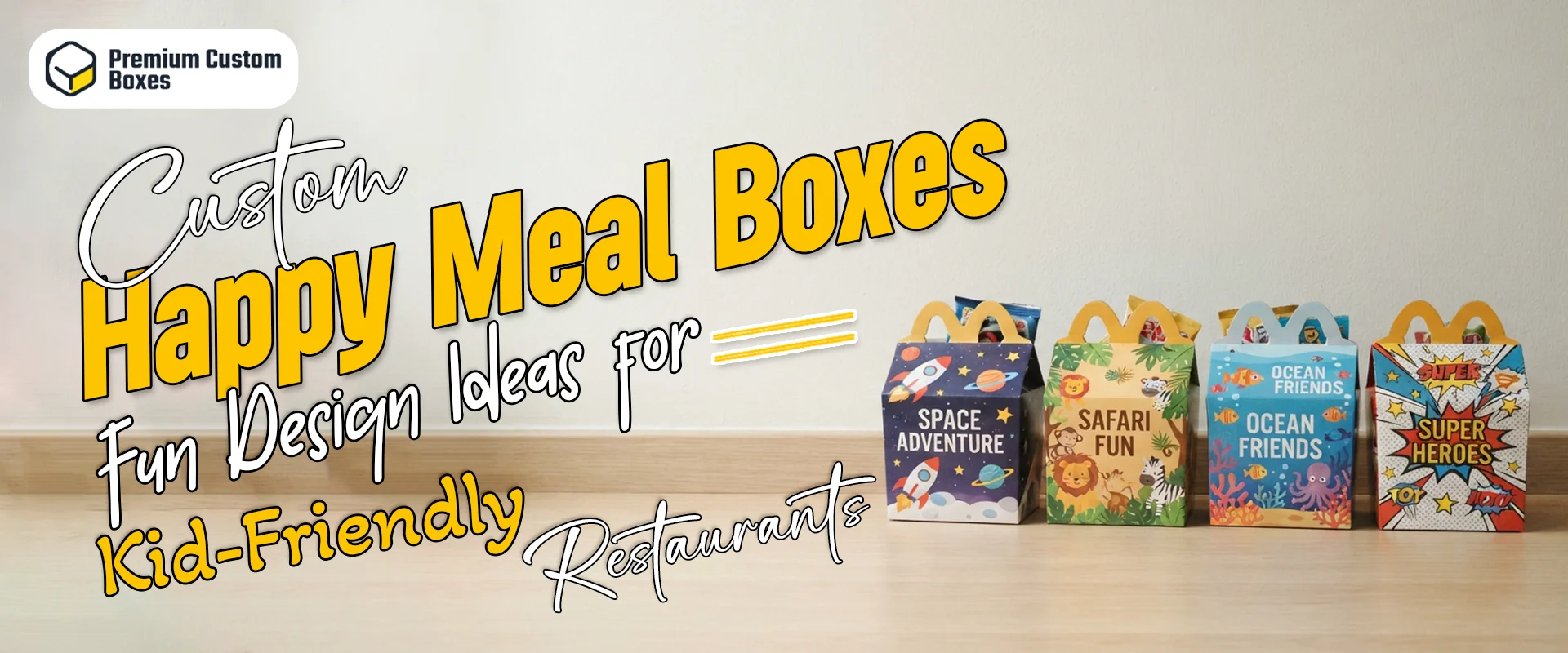 Custom Happy Meal Boxes: Fun Design Ideas for Kid-Friendly Restaurants