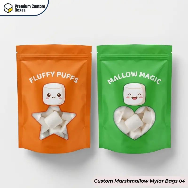 Custom Marshmallow Mylar Bags