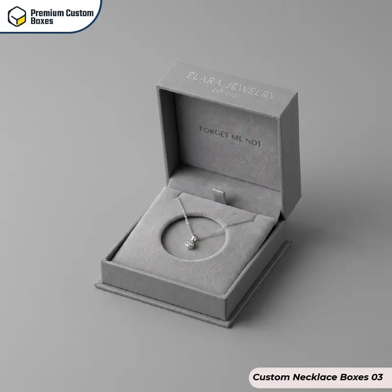 Custom Necklace Boxes