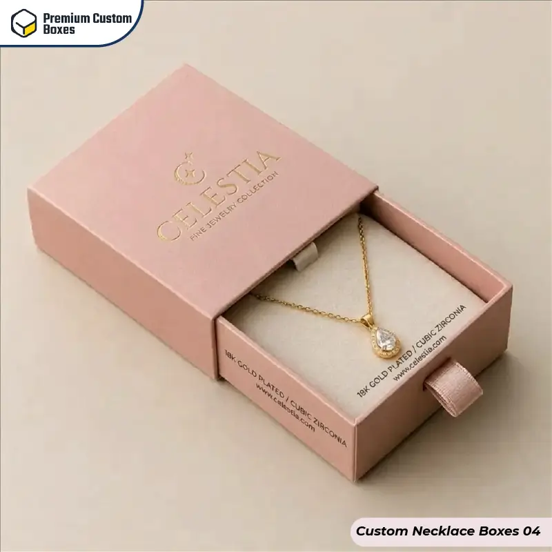 Custom Necklace Boxes