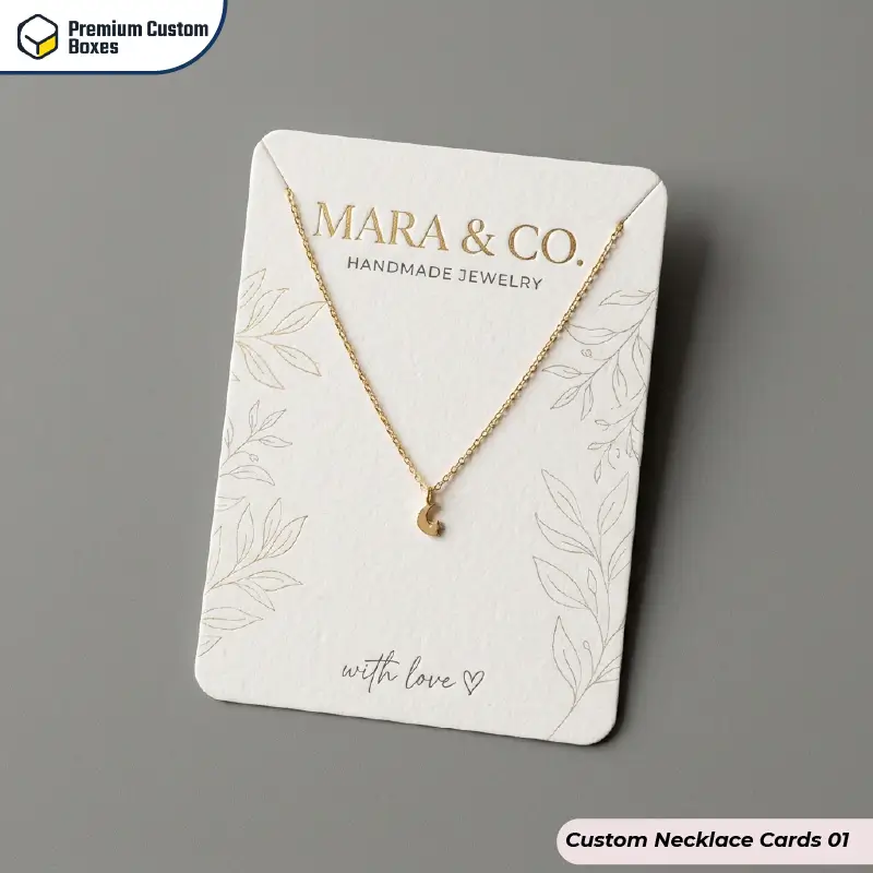 Custom Necklace Cards