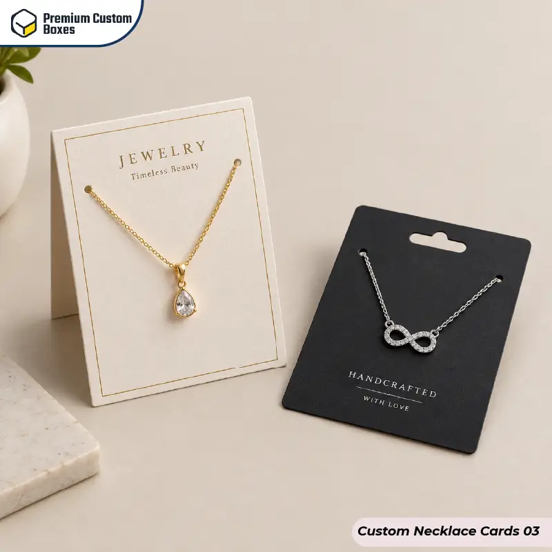 Custom Necklace Cards