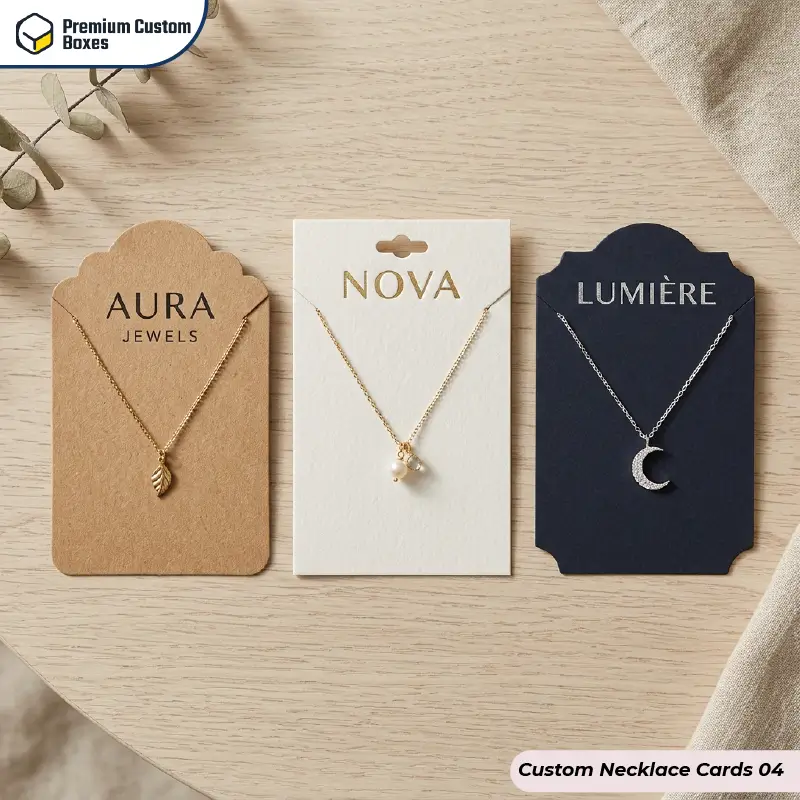 Custom Necklace Cards