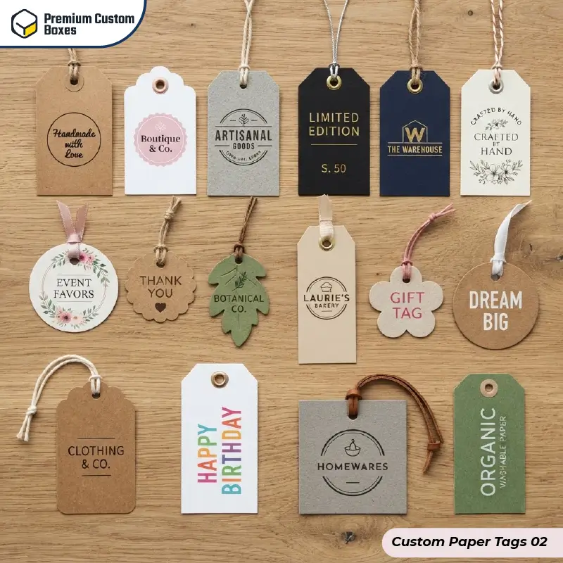 Custom Paper Tags