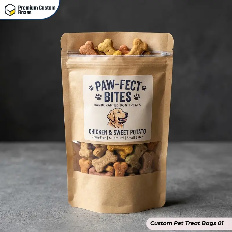 Custom Pet Treat Bags