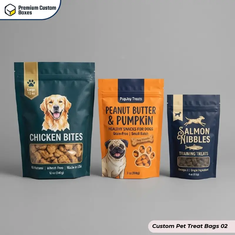 Custom Pet Treat Bags