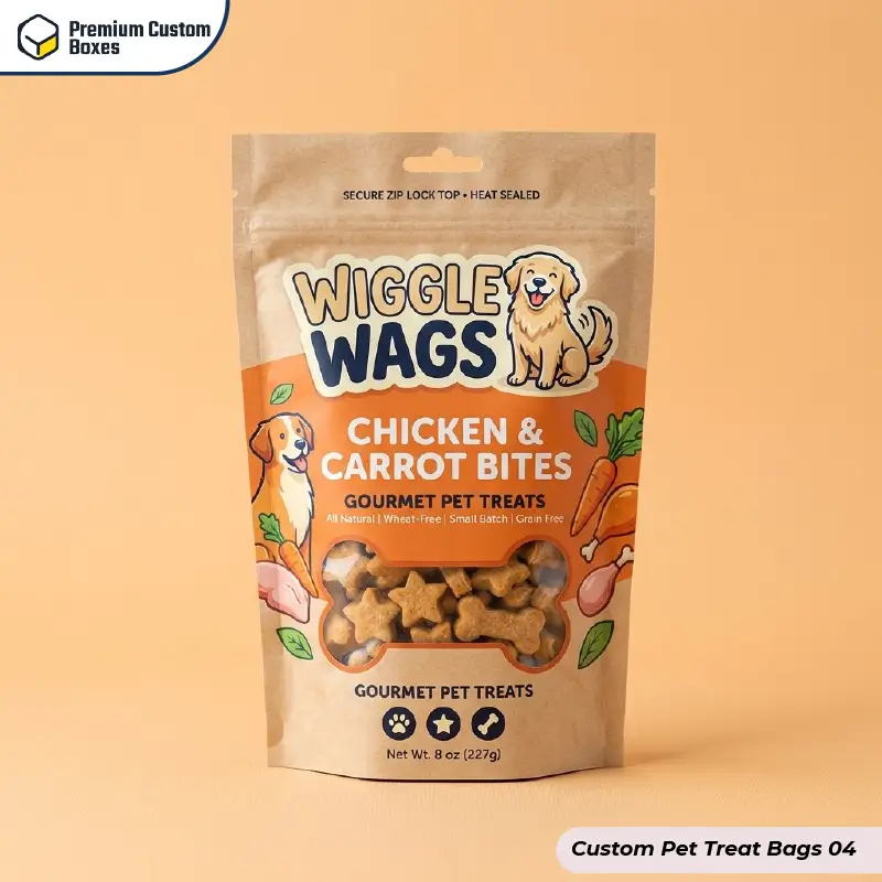 Custom Pet Treat Bags