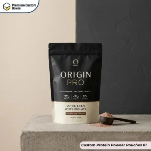 Custom Protein Powder Pouches With Logo